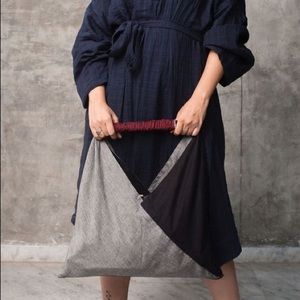 🔥🔥SALE🔥🔥 New 100% Cotton Color Block Patch Shoulder Purse